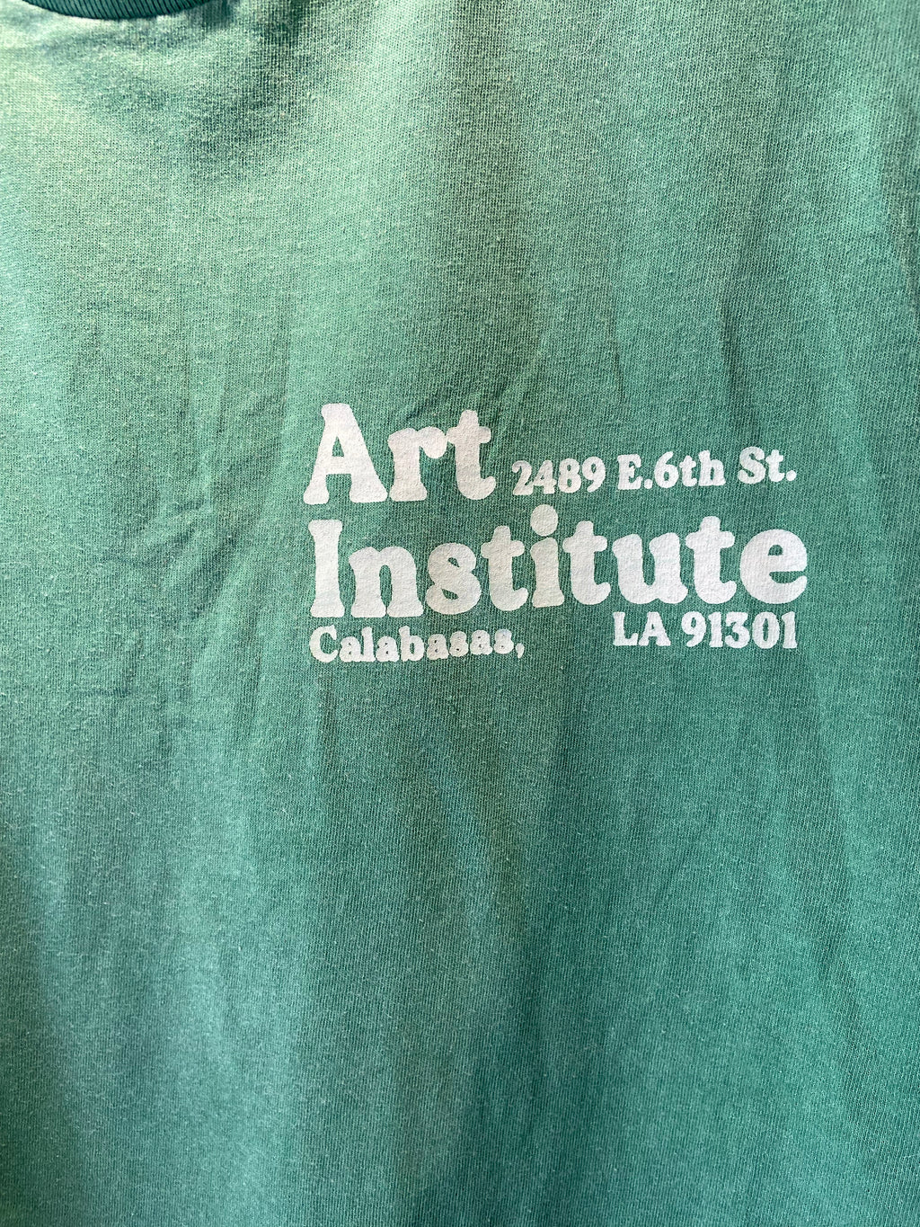 90's Green Brooklyn Arts Institute Vintage T-shirt (M)