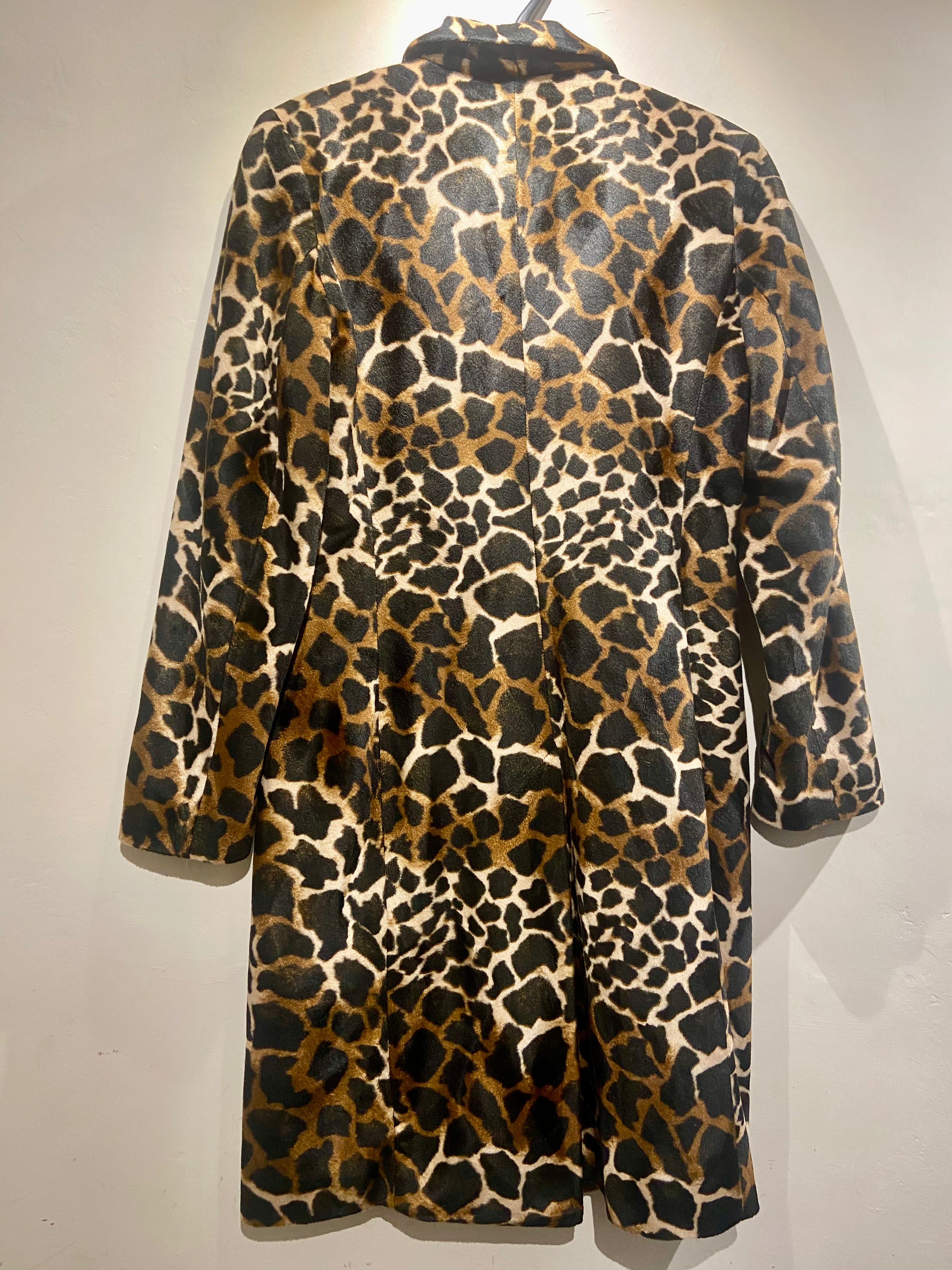Etam Animal print faux fur coat (8-10)