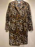Etam Animal print faux fur coat (8-10)