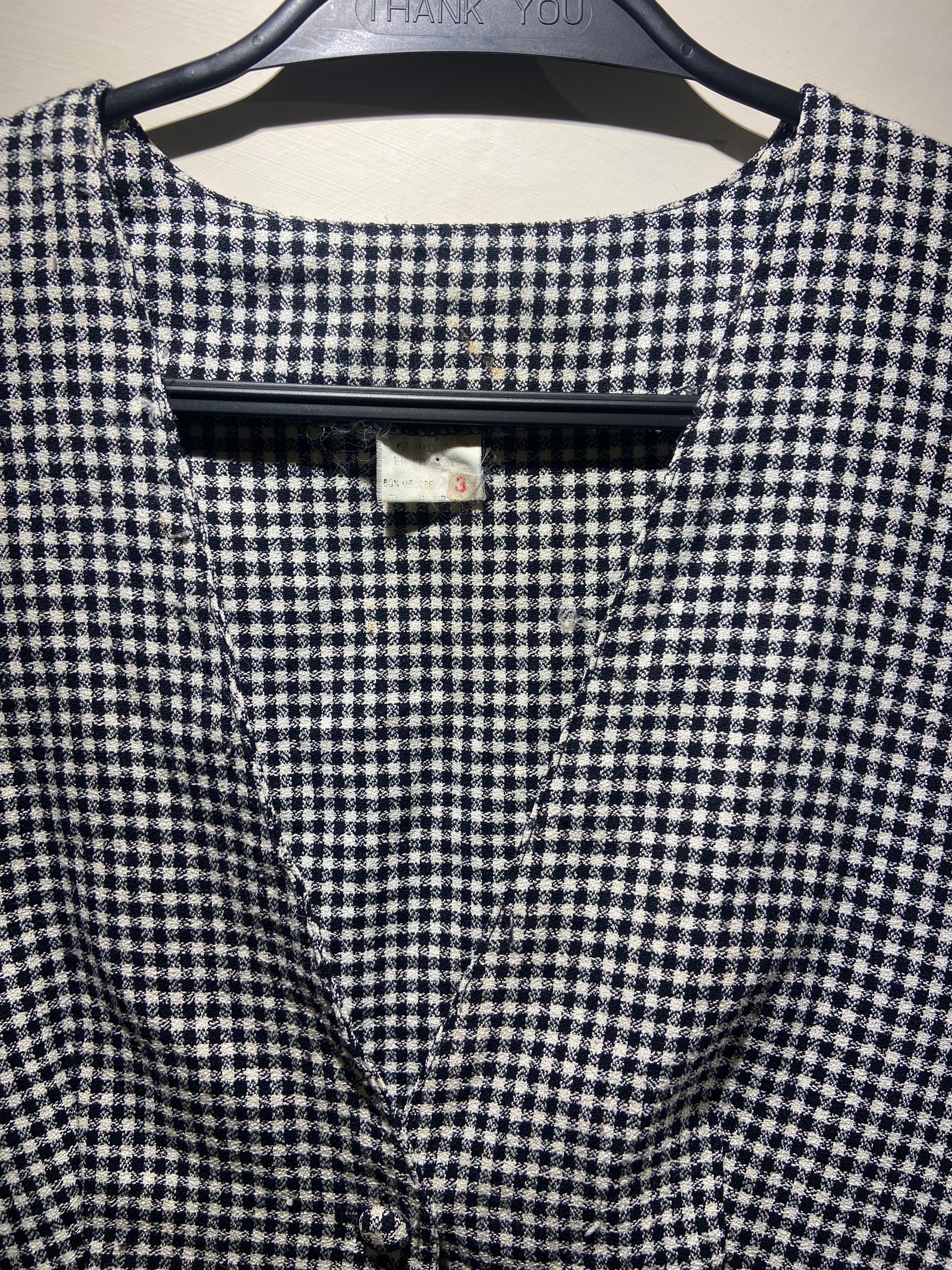 Black and white houndstooth check waistcoat (12)