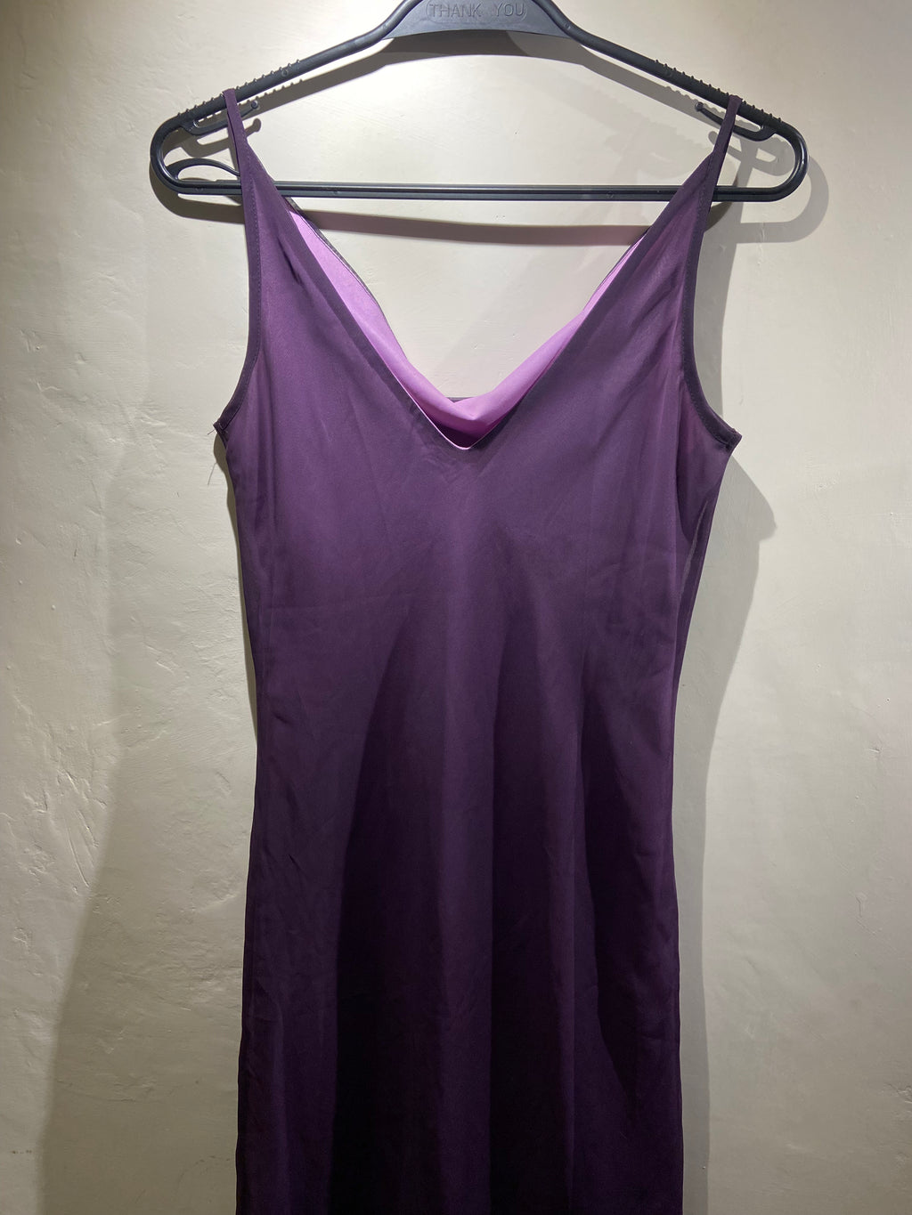 Etam Purple mesh overlay diamanté midi handkerchief hem dress (10)